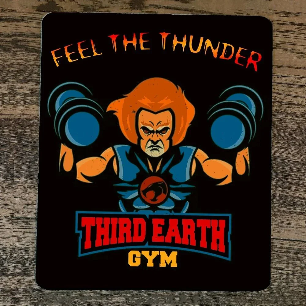 Mouse Pad Feel The‎ Thunder Third Earth Gym Thundercats
